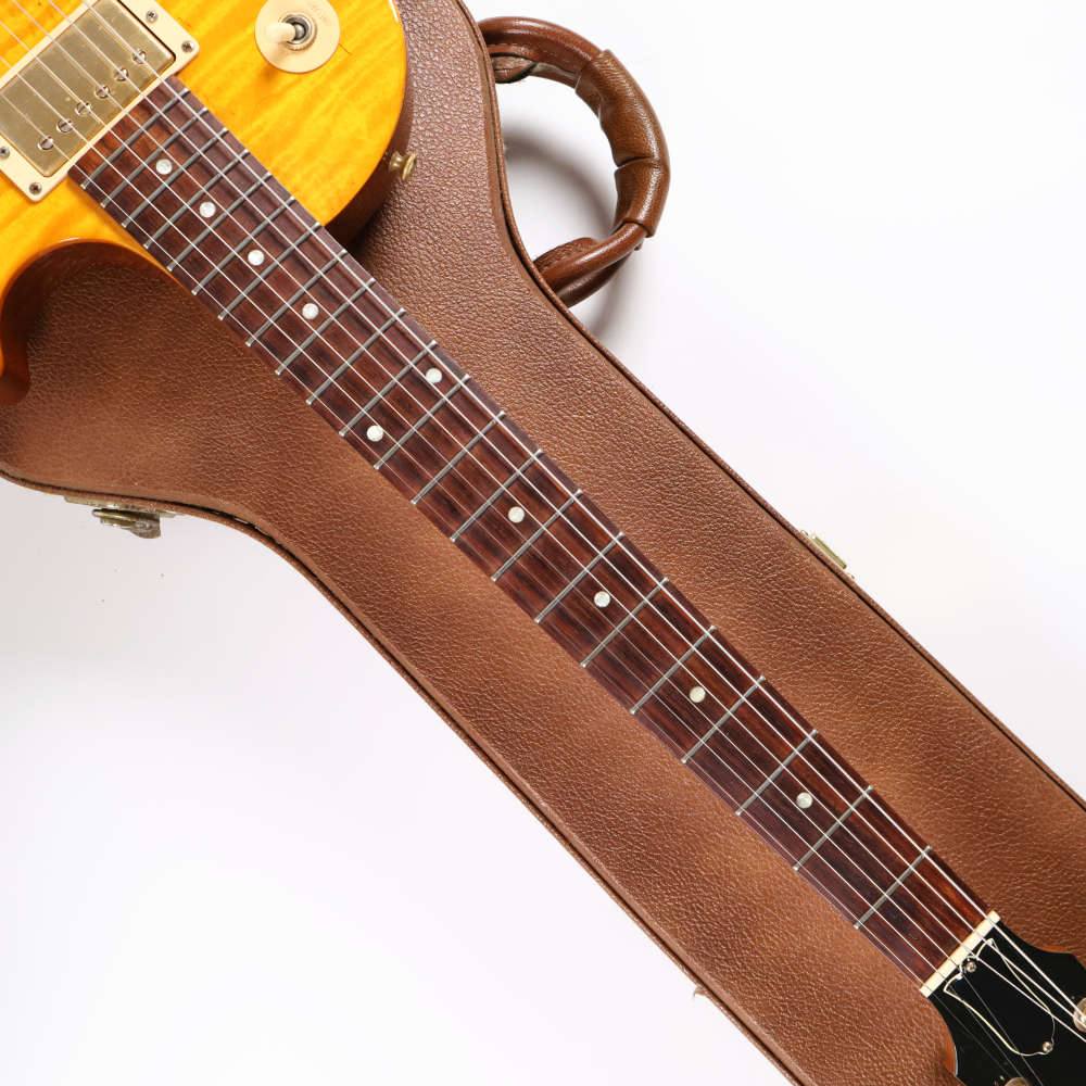 【中古】 エレキギター Gibson Les Paul Junior Special Plus Trans Amber Gold Hardware 2001年製 ギブソン レスポール ジュニアスペシャル  AAメイプルトップ ネック