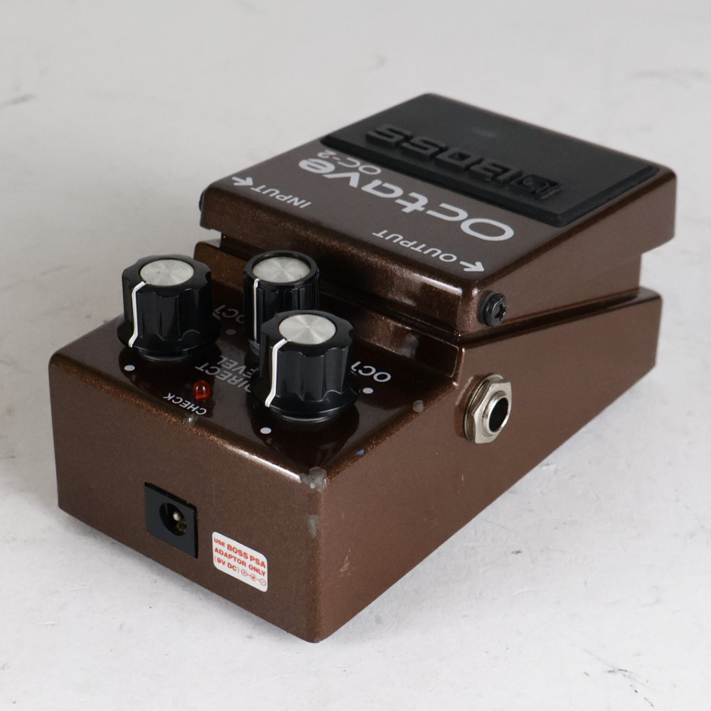 【中古】オクターブ エフェクター BOSS OC-2 Octave ギターエフェクター オクターバー 側面