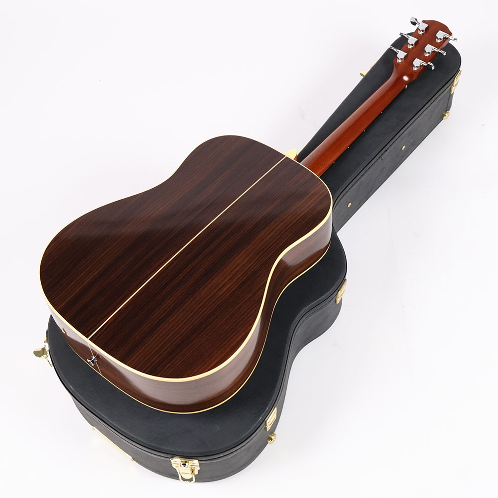 【中古】 アコースティックギター K.Yairi LO-95A CTM 2020年製 Kヤイリ エアリーブレーシング 日本製 MADE IN JAPAN 背面