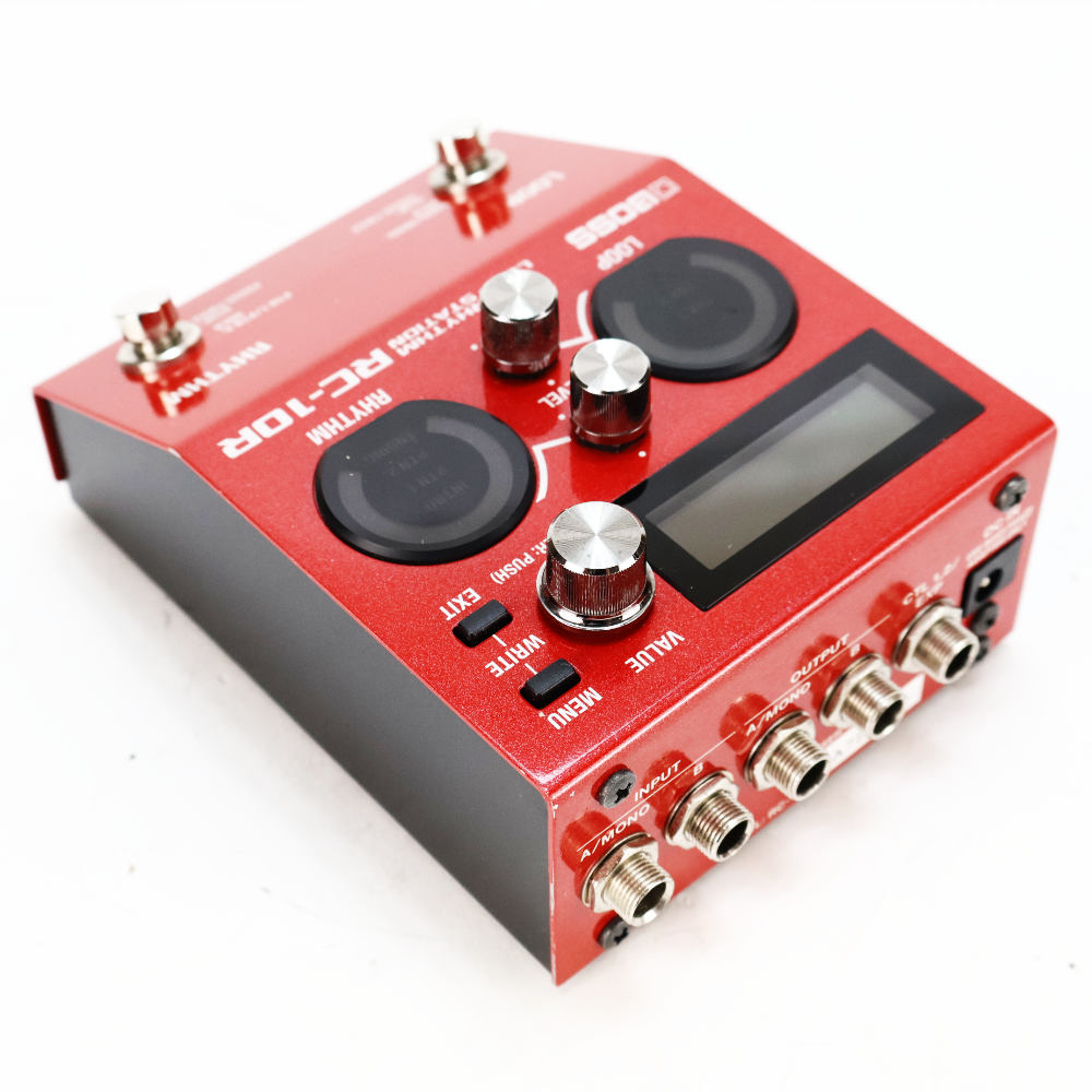 【中古】 BOSS RC-10R Rhythm Loop Station ルーパー ギターエフェクター 本体画像 斜め 2