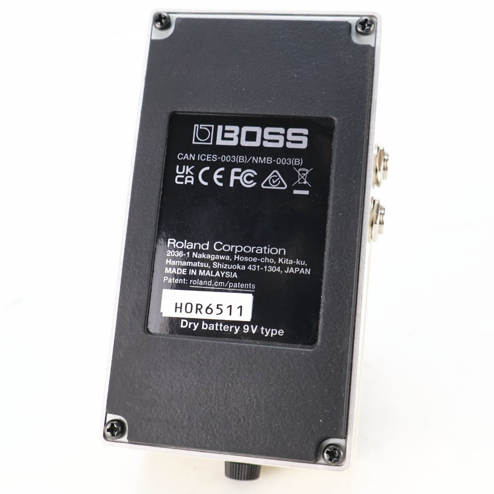 【中古】 ディレイ エフェクター BOSS DD-8 Digtal Delay ギターエフェクター 本体画像 裏