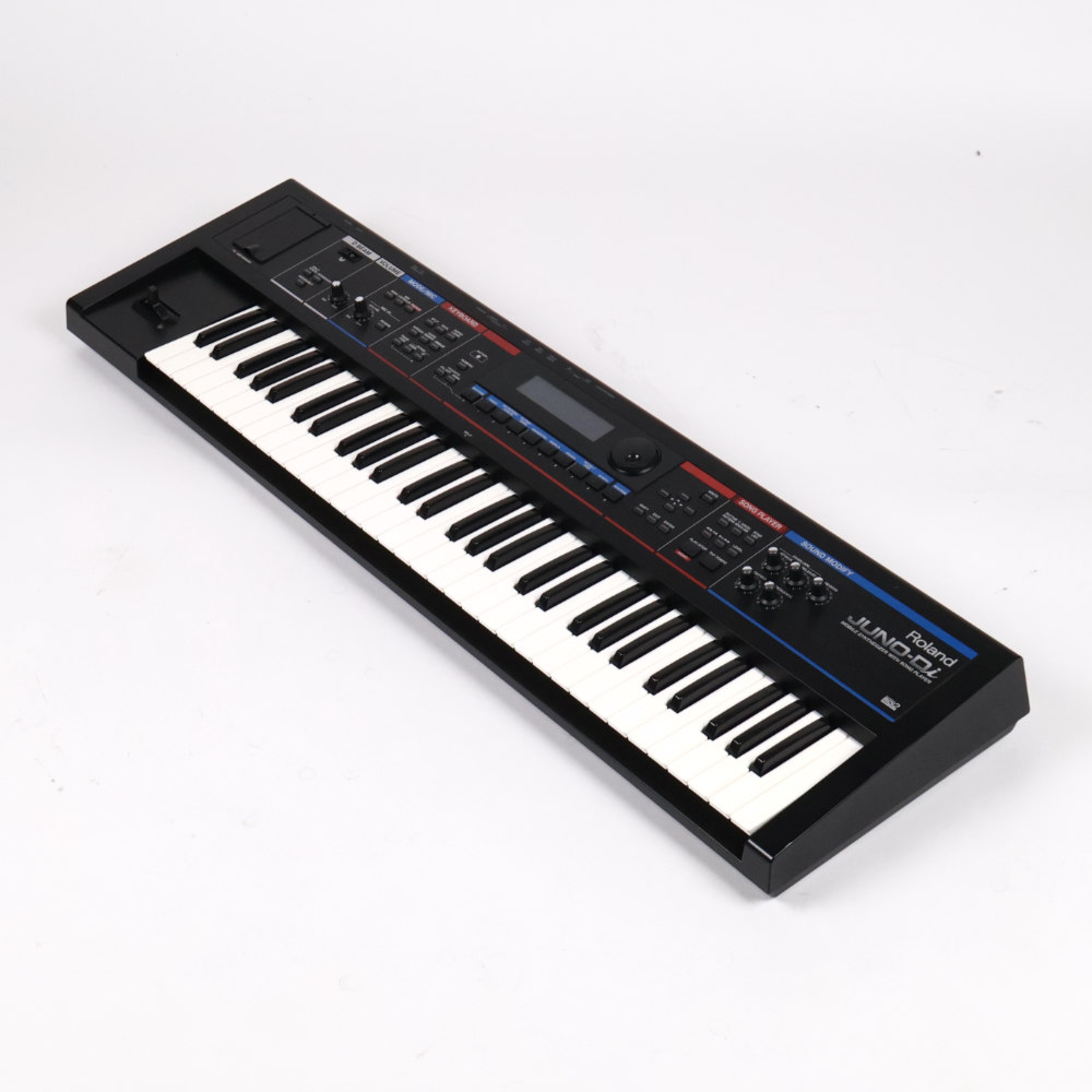 【中古】 モバイルシンセサイザー Roland JUNO-Di ローランド 斜めアングル画像