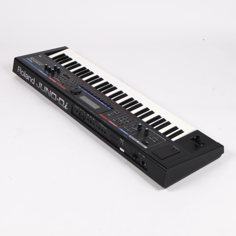 【中古】 モバイルシンセサイザー Roland JUNO-Di ローランド リア斜めアングル画像
