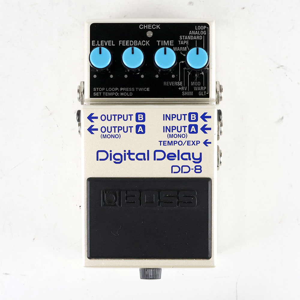 【中古】 ディレイ エフェクター BOSS DD-8 Digtal Delay ギターエフェクター 正面