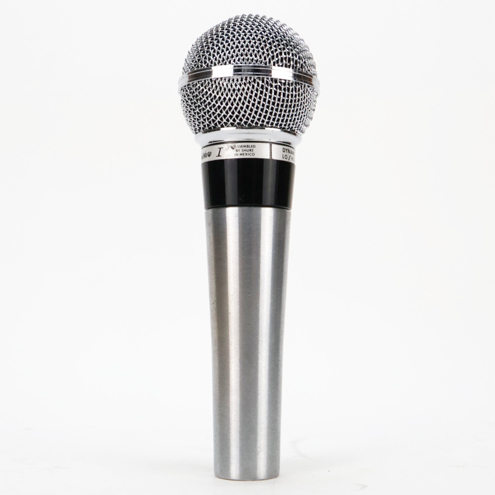 【中古】 ダイナミックマイク SHURE 565SD-LC クラシックボーカルマイクロホン シュア 本体画像 裏