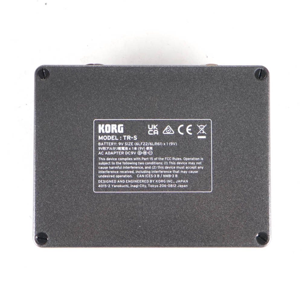 【中古】 Nu:Tekt KORG TR-S POWER TUBE REACTOR パワーチューブリアクター ギターエフェクター nutube 組み立て済み ボトム画像