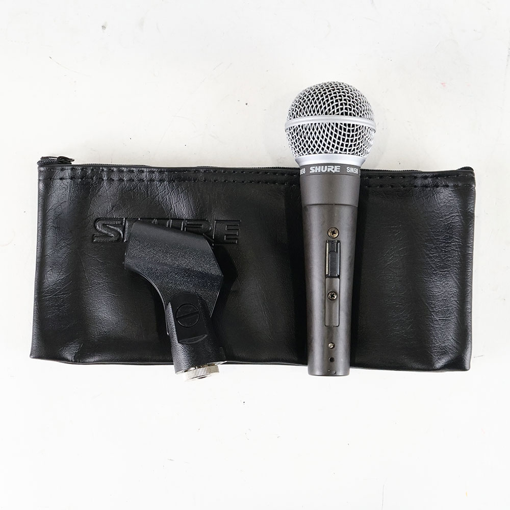 【中古】 マイク ダイナミックマイク SHURE SM58SE スイッチ付き シュアー 58 ゴッパ シュア