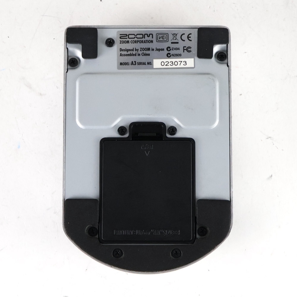【中古】 アコースティック用プリアンプ エフェクター ZOOM A3 ボトム画像