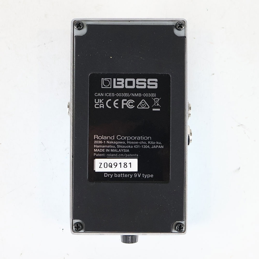 【中古】コーラスアンサンブル エフェクター BOSS CE-5 Chorus Ensemble ギターエフェクター 裏面