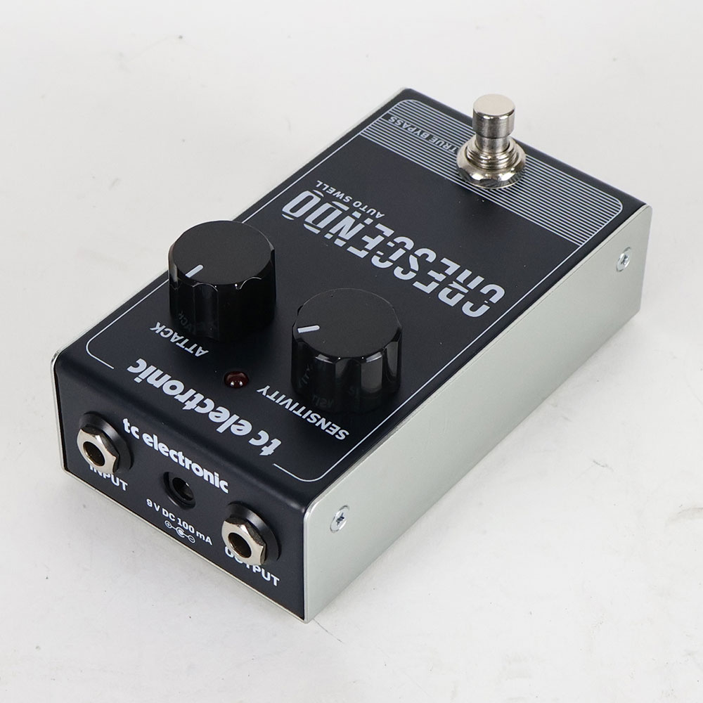 【中古】 tc electronic CRESCENDO AUTO SWELL エフェクター 全体