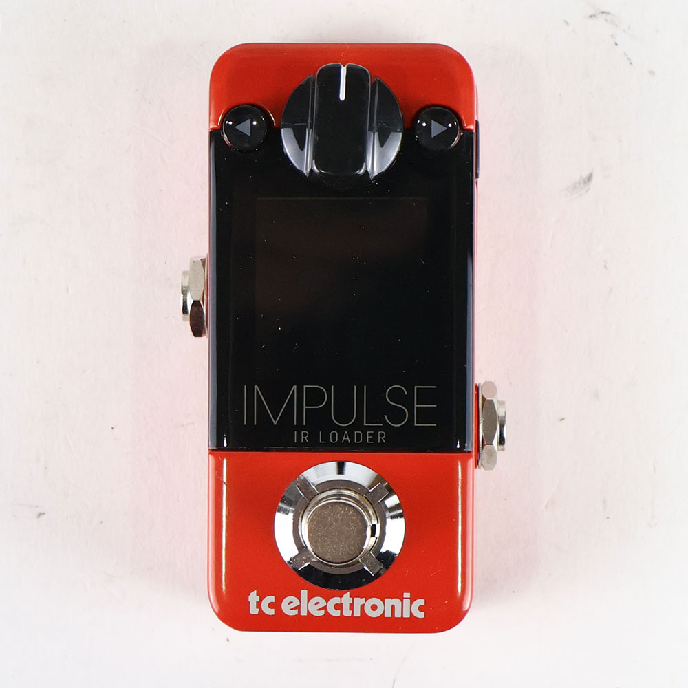 【中古】 tc electronic IMPULSE IR LOADER キャビネットシミュレーター IRローダー ギターエフェクター 正面