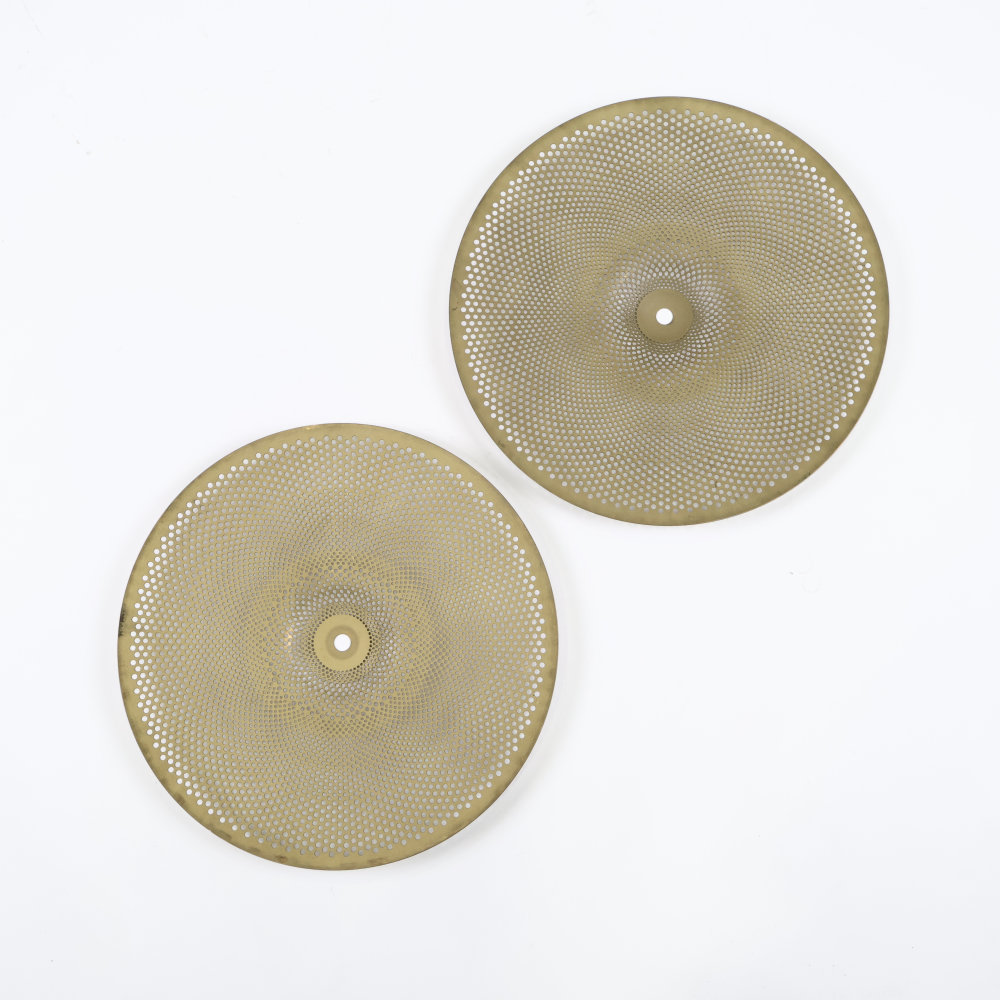 【中古】 ハイハットシンバル ジルジャン ZILDJIAN L80 Low Volume 14インチ HiHats Pair 裏面
