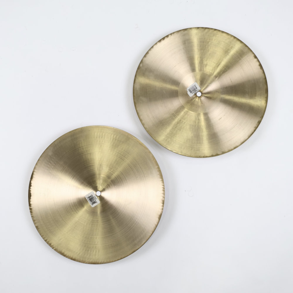 【中古】 ハイハットシンバル ペア ジルジャン ZILDJIAN A Zildjian NEW BEAT HIHAT Pair 14インチ 裏面