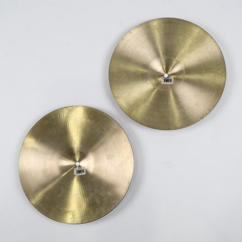 【中古】 ハイハットシンバル ペア ジルジャン ZILDJIAN A Zildjian NEW BEAT HIHAT Pair 14インチ 裏面