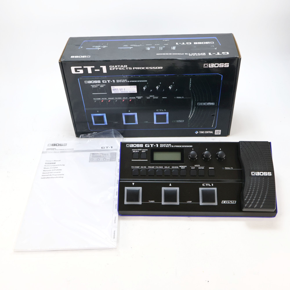 【中古】ボス マルチエフェクター BOSS GT-1 Guitar Effect Processor