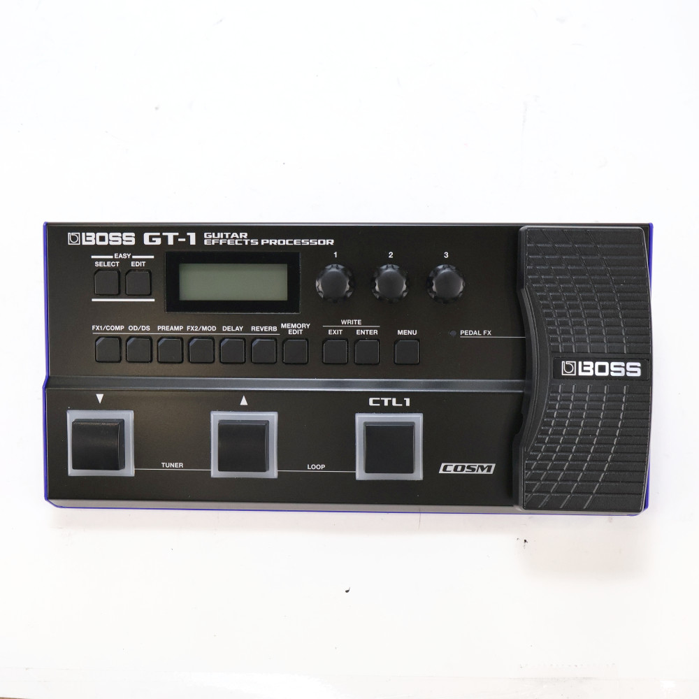 【中古】ボス マルチエフェクター BOSS GT-1 Guitar Effect Processor 詳細画像