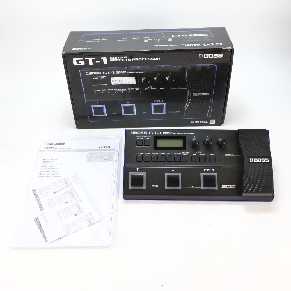 【中古】ボス マルチエフェクター BOSS GT-1 Guitar Effect Processor