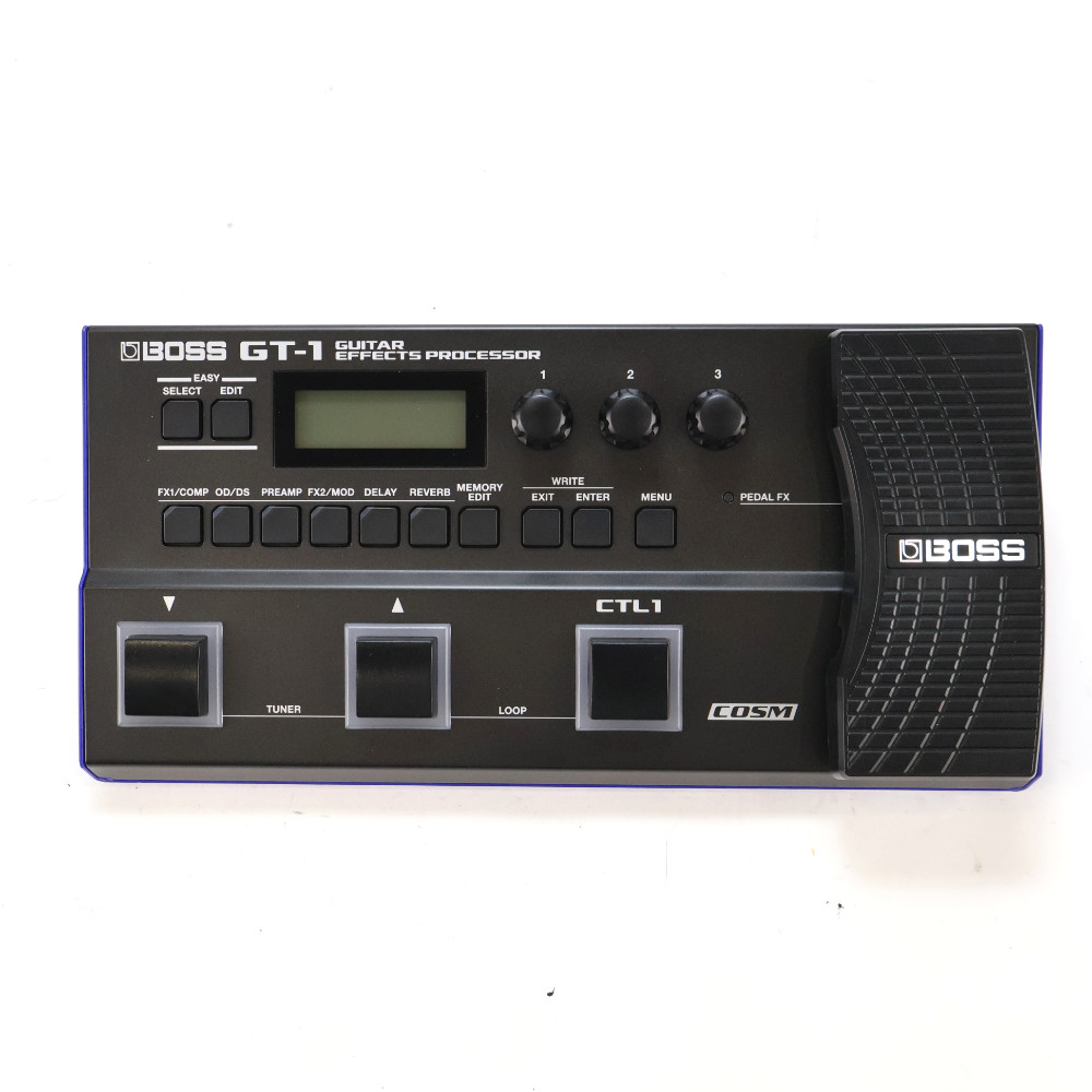 【中古】ボス マルチエフェクター BOSS GT-1 Guitar Effect Processor 詳細画像
