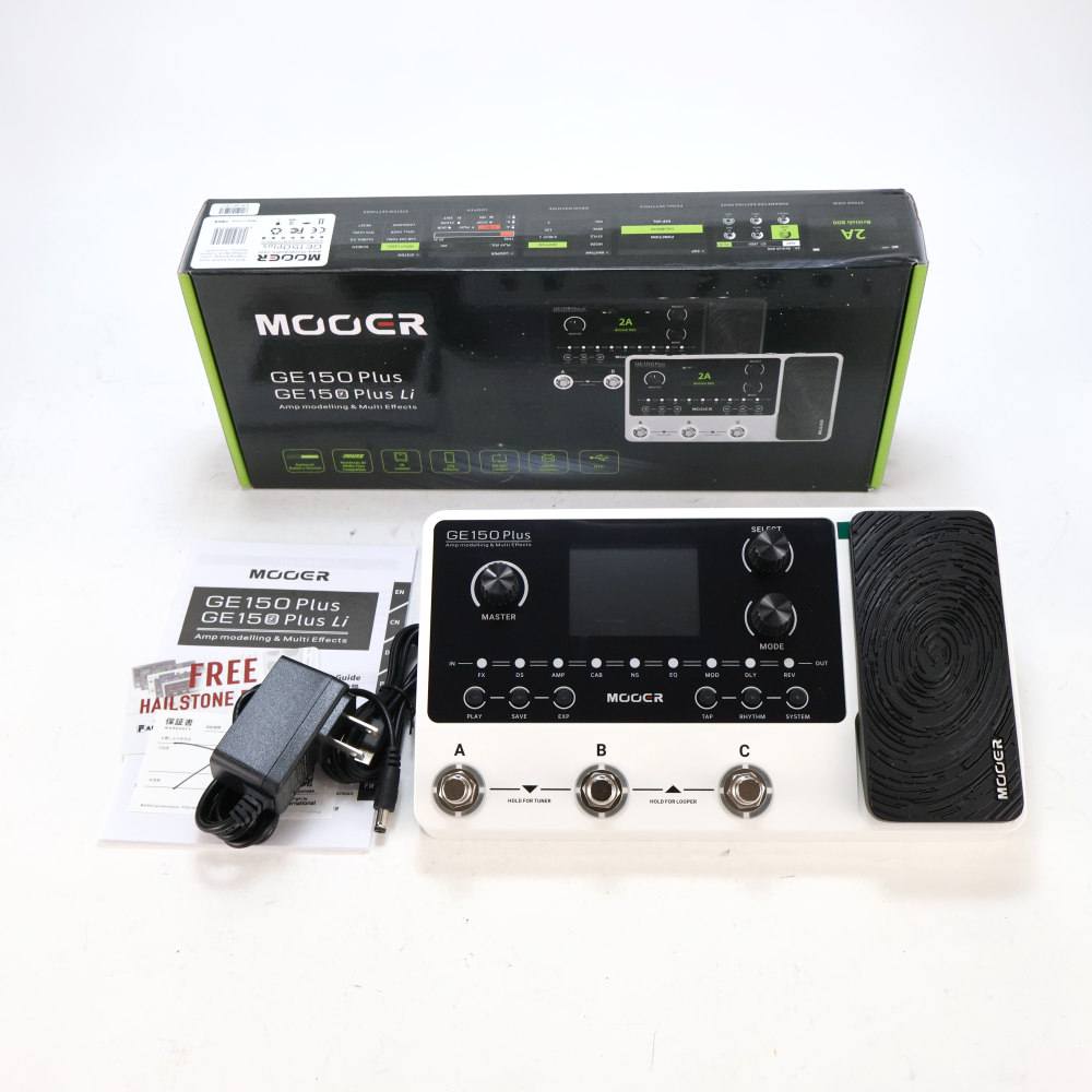【中古】 Mooer ムーアー GE150 Plus マルチエフェクター ギターエフェクター