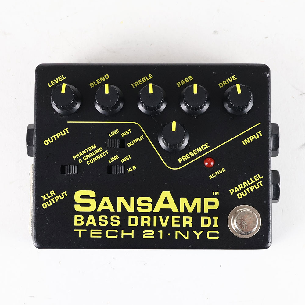 【中古】サンズアンプ ベースドライバーDI TECH21 SansAmp BASS DRIVER DI 旧仕様 ベース用DI プリアンプ