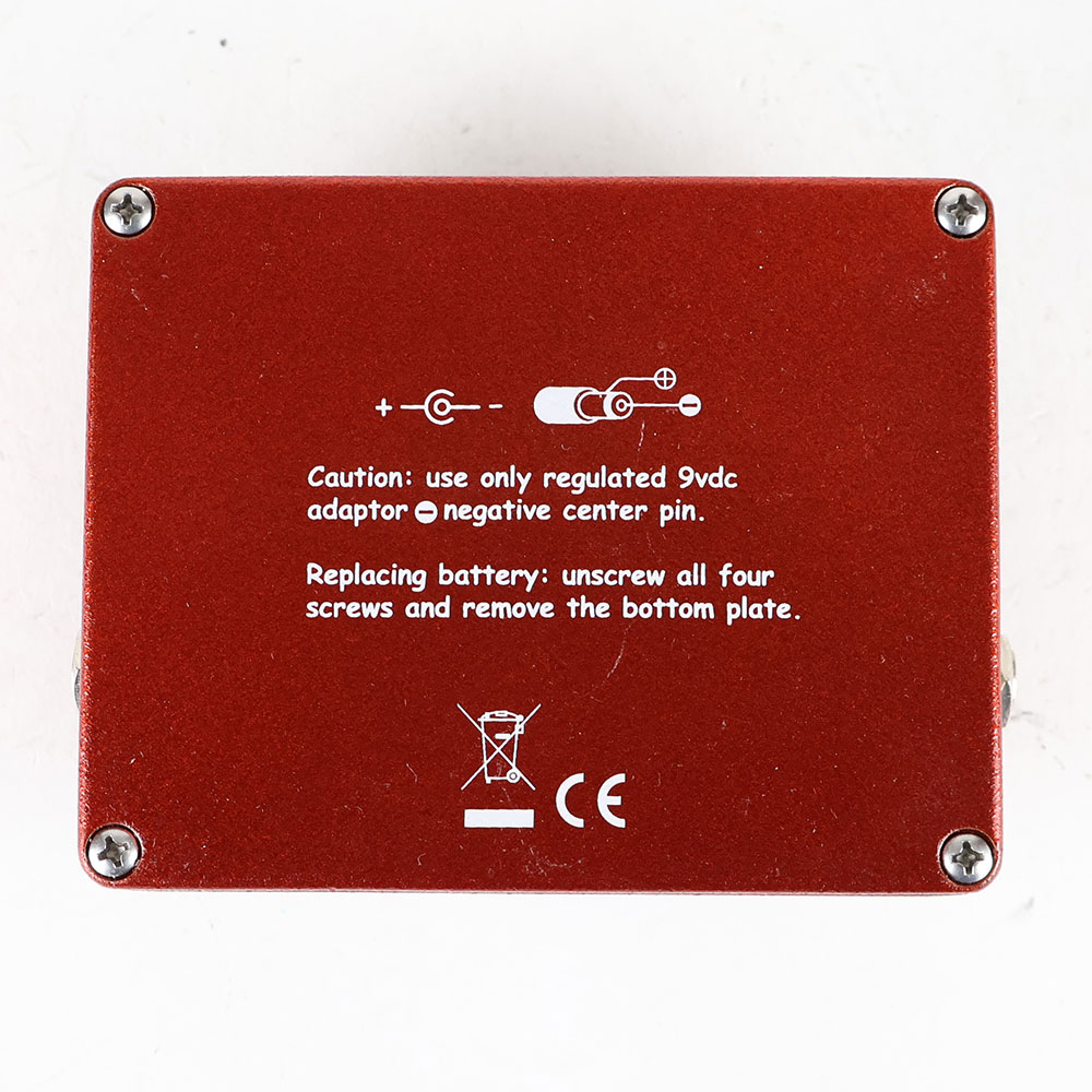 【中古】 2chギタープリアンプ XOTIC BB PLUS 背面