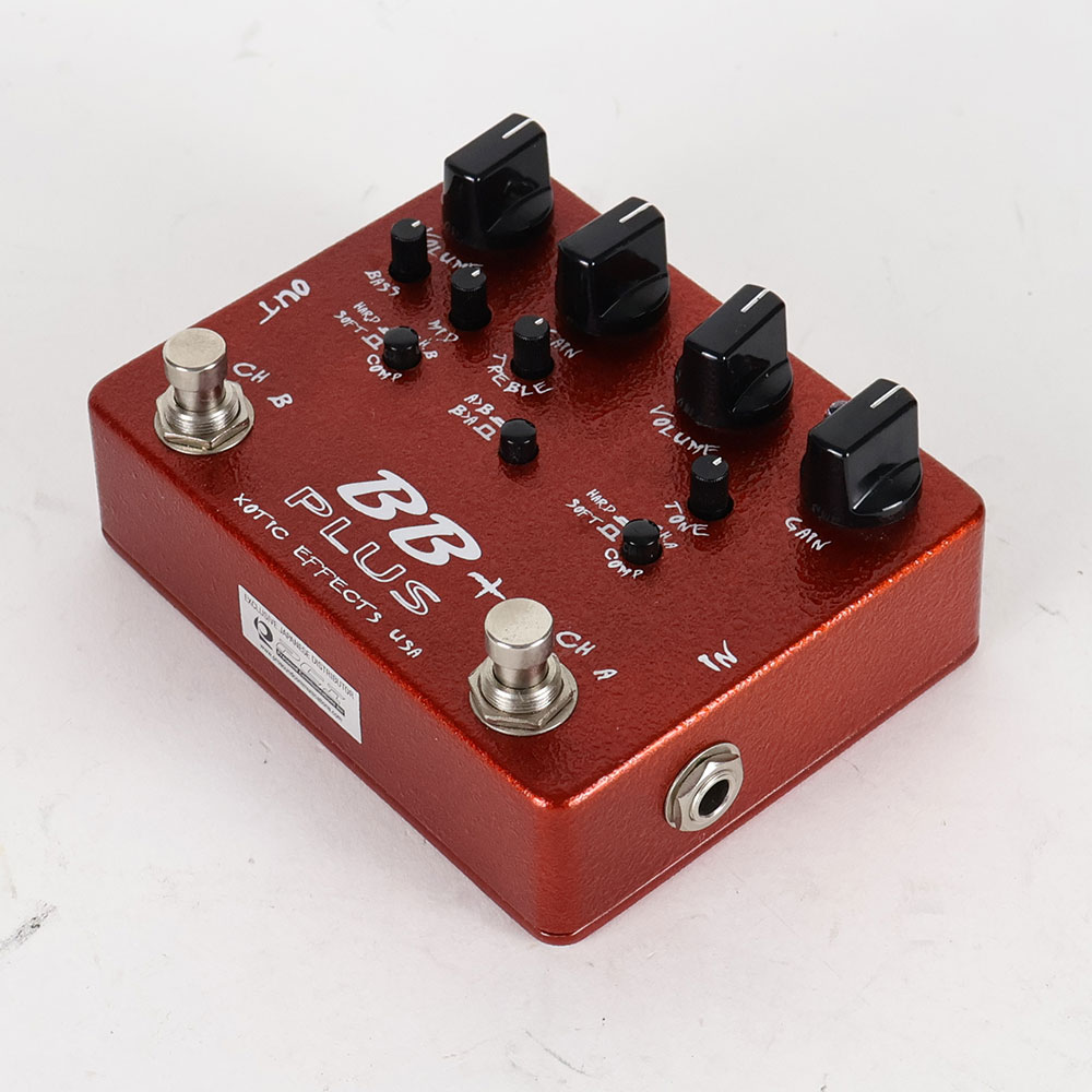 【中古】 2chギタープリアンプ XOTIC BB PLUS 全体