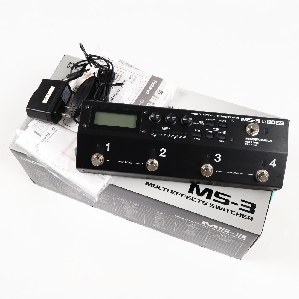 なさんms-3 中古】 BOSS MS-3 Multi Effects Switcher マルチエフェクター