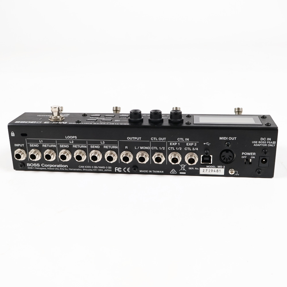 中古】 BOSS MS-3 Multi Effects Switcher マルチエフェクター