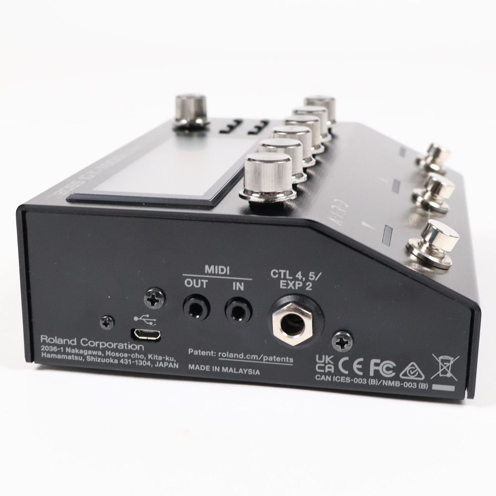 【中古】 マルチエフェクター BOSS GT-1000CORE Guitar Effects Processor ボス 本体画像 斜め 
