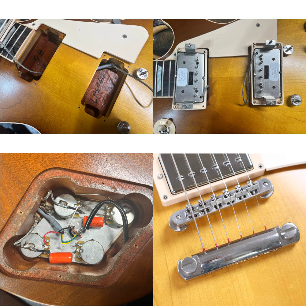 【中古】 エレキギター Gibson Les Paul Standard Faded 60s Faded Honey Burst 2019年製 BustBucker Proピックアップ搭載 ギブソン レスポールスタンダード フェイデッドハニーバースト 詳細画像