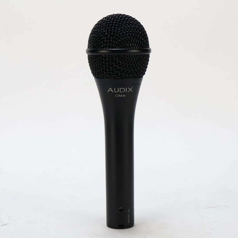 【中古】 AUDIX OM6 ボーカル用ダイナミックマイク オーディックス 正面