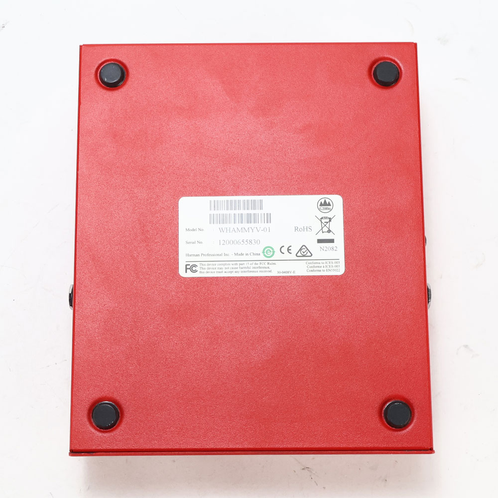 【中古】 DIGITECH WHAMMY5 WH-5 ワーミー ピッチシフター 裏面