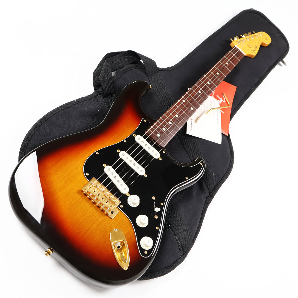 【中古】 エレキギター Fender Made in Japan Classic 60s Stratocaster with Gold 3-Color Sunburst 2016年製 日本製