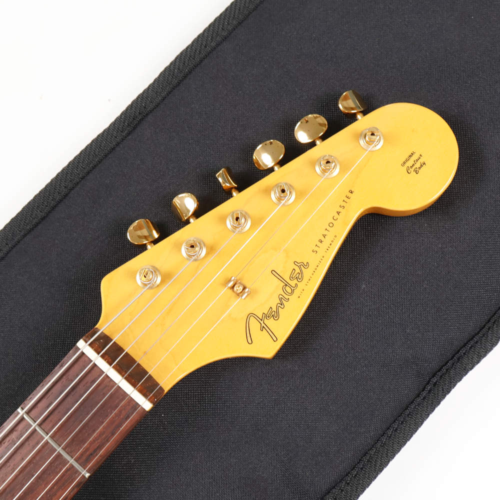 【中古】 エレキギター Fender Made in Japan Classic 60s Stratocaster with Gold 3-Color Sunburst 2016年製 日本製 ヘッド画像