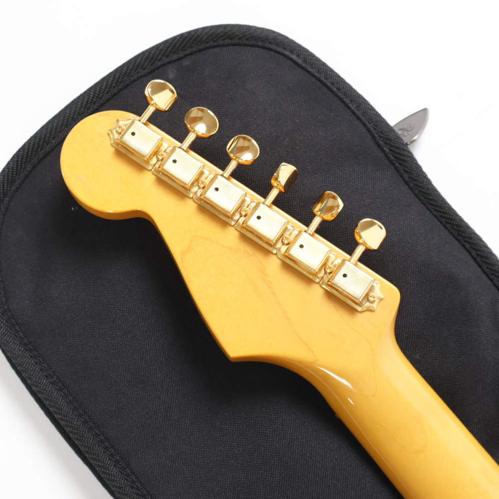 【中古】 エレキギター Fender Made in Japan Classic 60s Stratocaster with Gold 3-Color Sunburst 2016年製 日本製 ヘッド裏画像