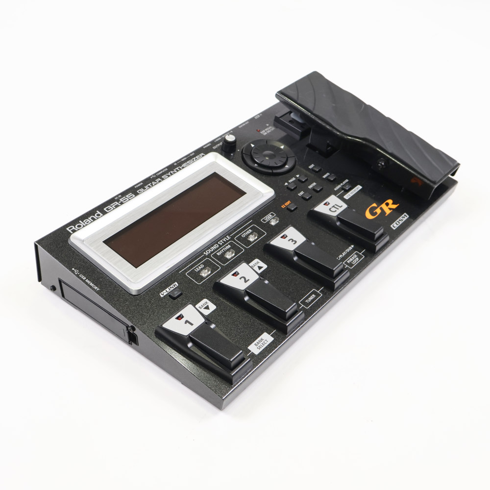【中古】 ギターシンセサイザー ROLAND GR-55GK ローランド GK-3ピックアップ同梱 詳細画像