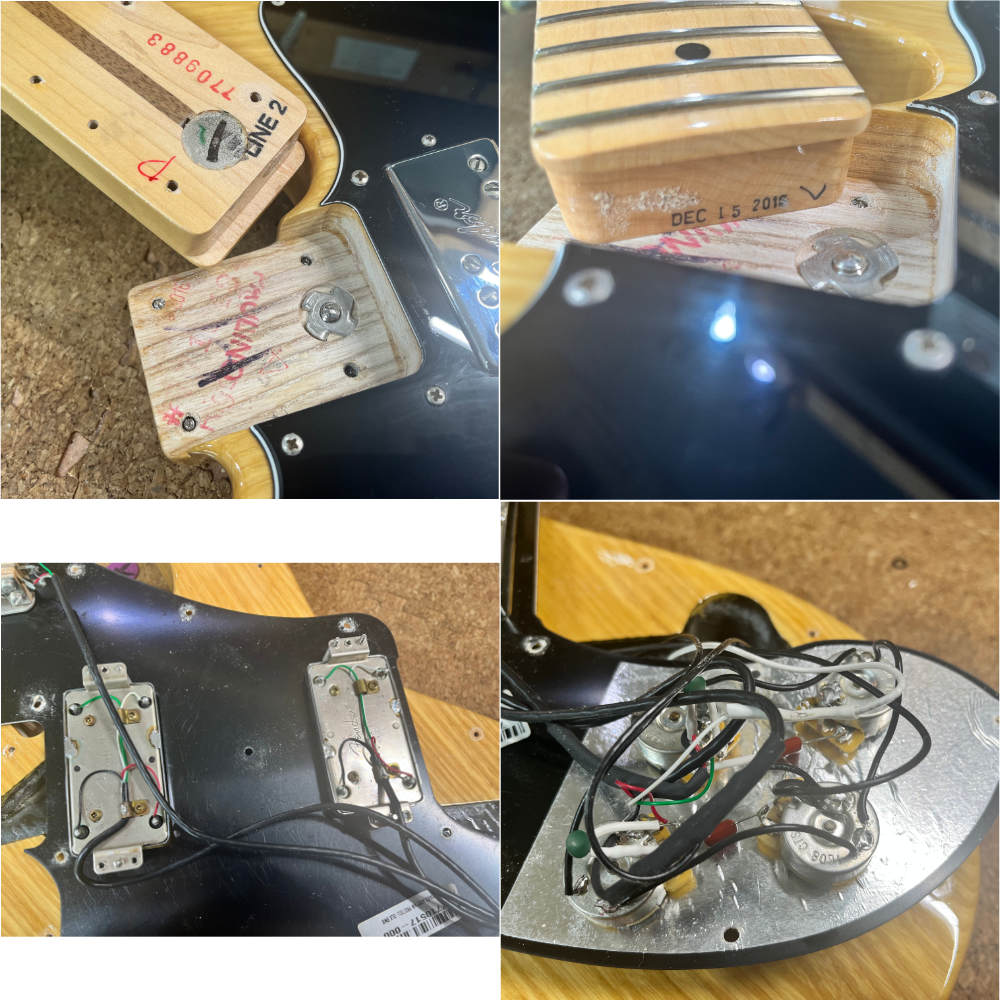 【中古】 エレキギター Fender American Professional Telecaster Deluxe ShawBucker Maple Fingerboard Natural Ash 2016年製 フェンダー アメリカンプロフェッショナル テレキャスターデラックス 詳細画像