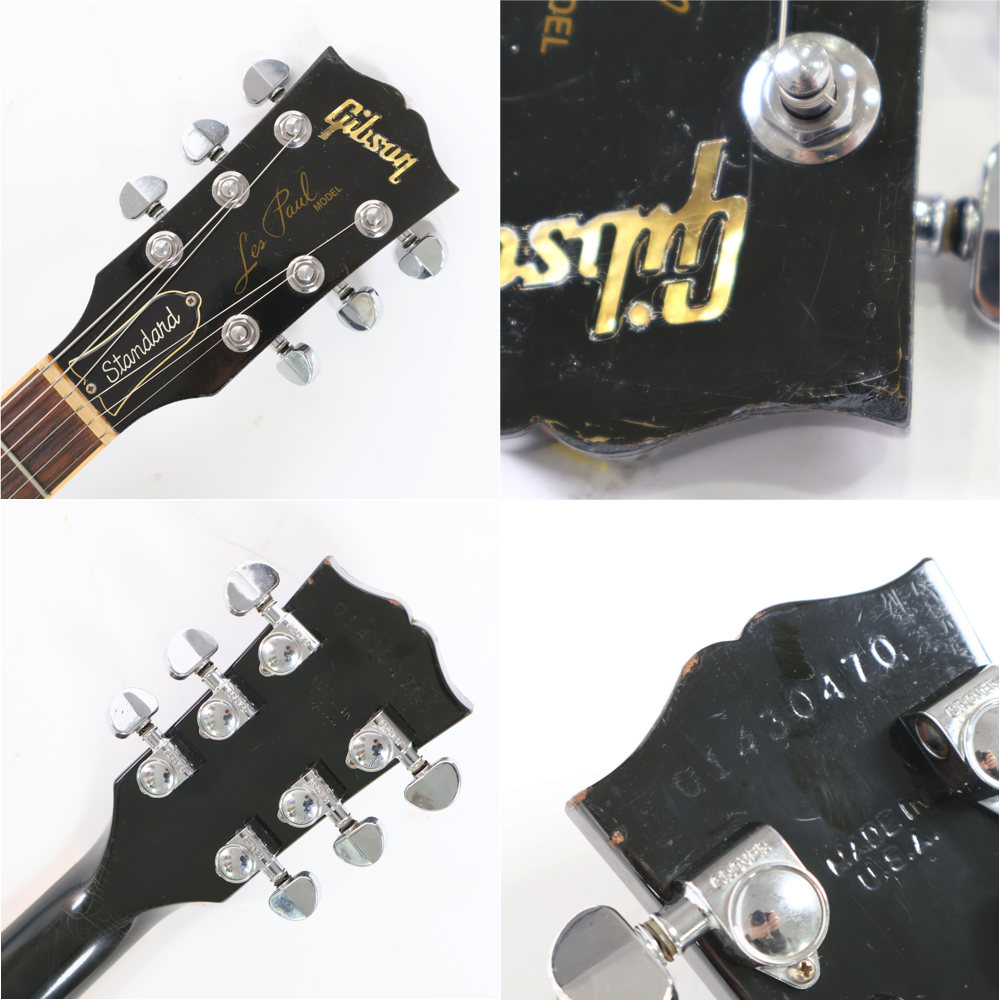 【中古】 エレキギター Gibson Les Paul Standard Ebony(Black) 2000年製 ギブソン レスポールスタンダード エボニー プレイヤーズコンディション 詳細画像