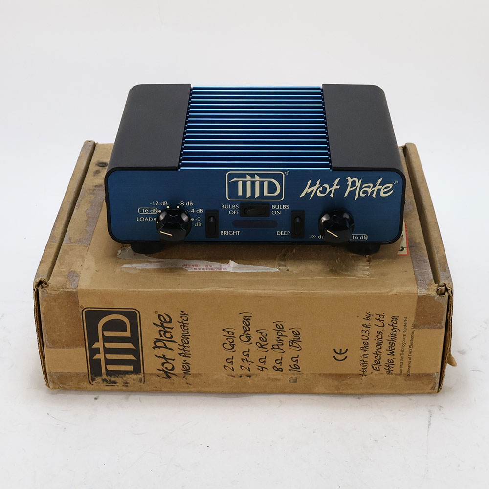 中古】 ギターアンプ用パワーアッテネーター THD HOT PLATE 16Ω ホット 