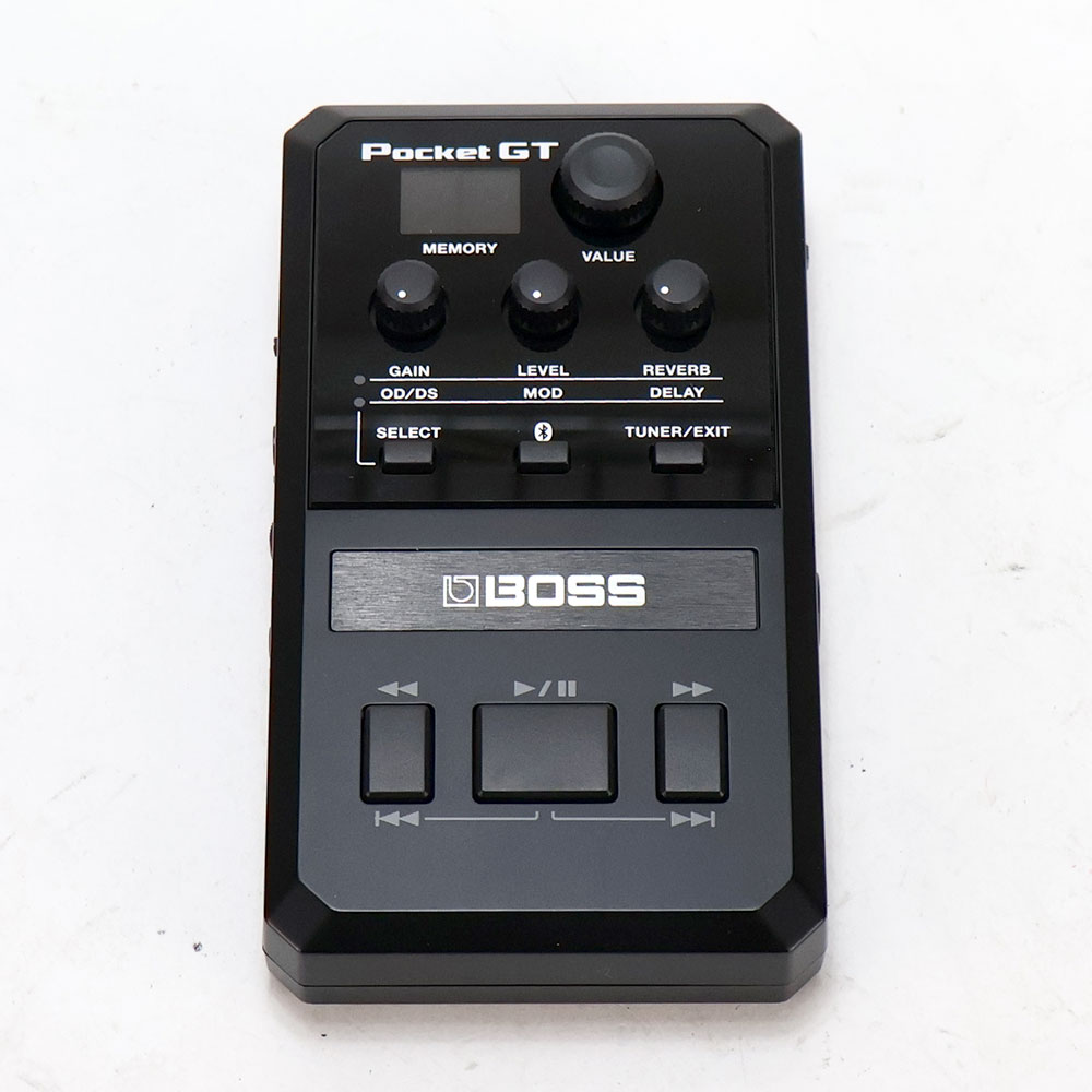 【中古】 マルチエフェクター BOSS Pocket GT 正面