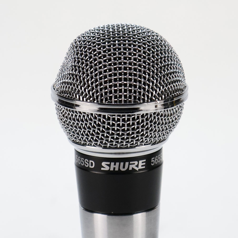 【中古】 ダイナミックマイク SHURE 565SD-LC クラシックボーカルマイクロホン シュア 凹みあり
