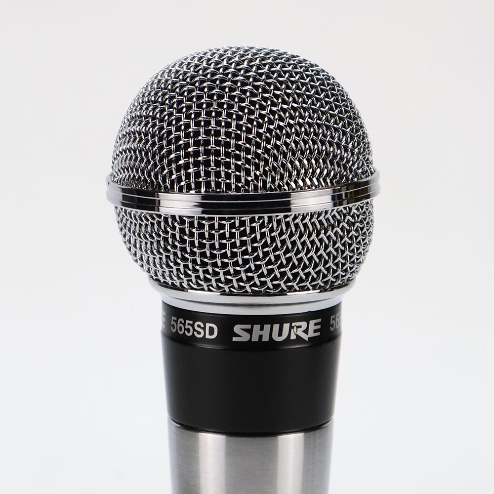 【中古】 ダイナミックマイク SHURE 565SD-LC クラシックボーカルマイクロホン シュア 凹みあり