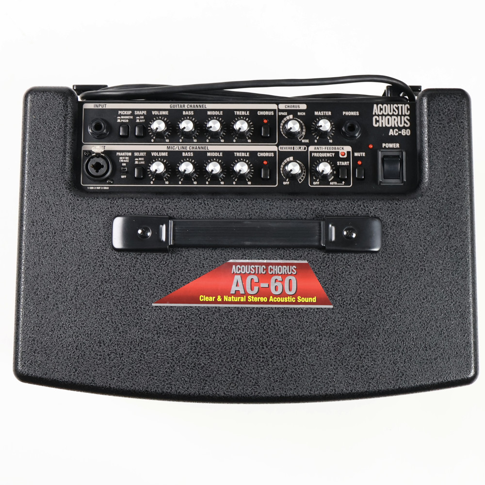 【中古】 アコギアンプ ローランド ROLAND AC-60 アコースティックギター用アンプ アコギアンプ コントロール