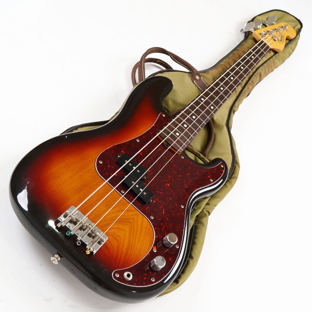【中古】 ベース FENDER JAPAN PB62-75 3TS PRECISION BASS 1982年製 JVシリアル フェンダージャパン プレシジョンベース プレベ