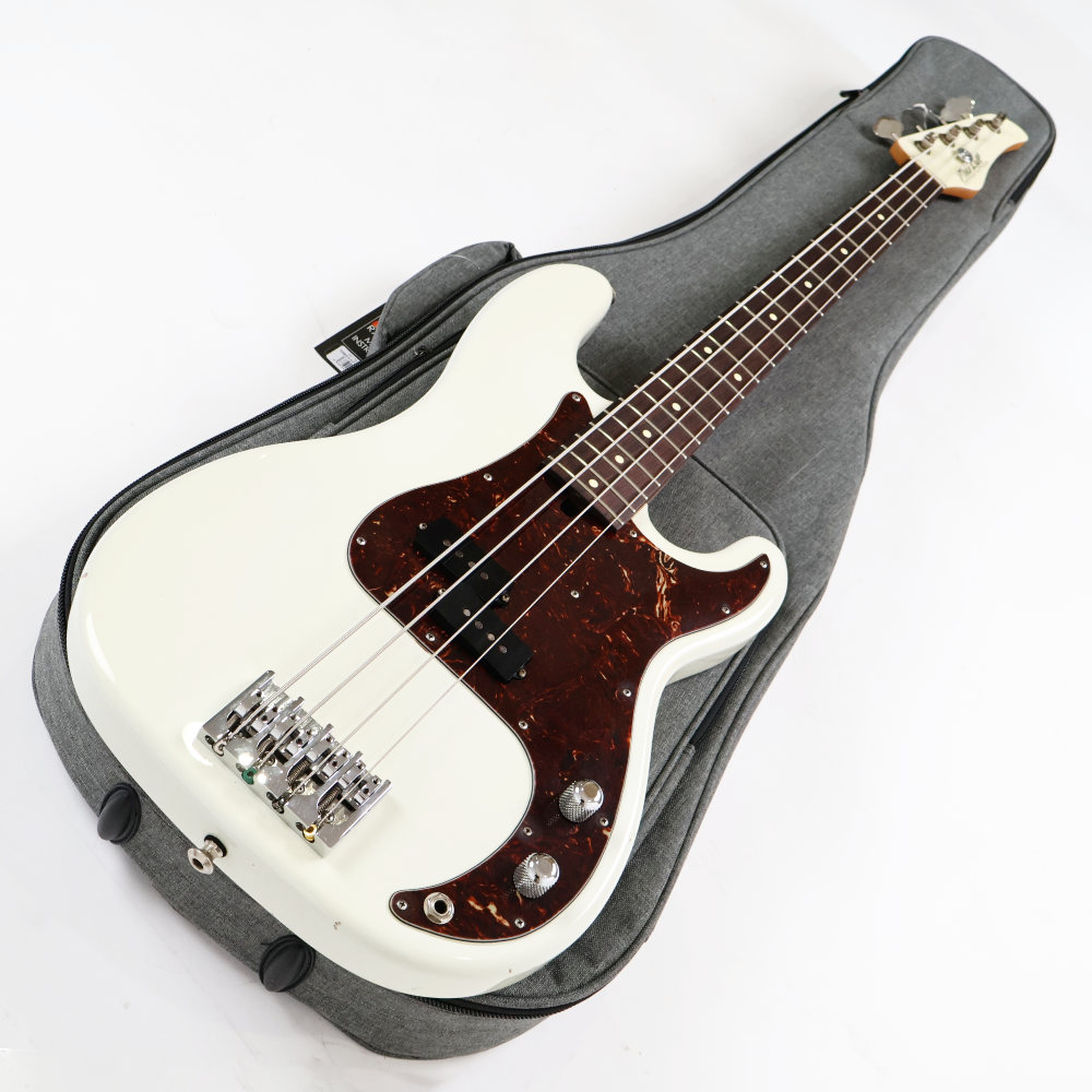 【中古】Mike Lull マイクルル P4 Olympic White PBスタイル マッチングヘッド エレキベース 3.38kg