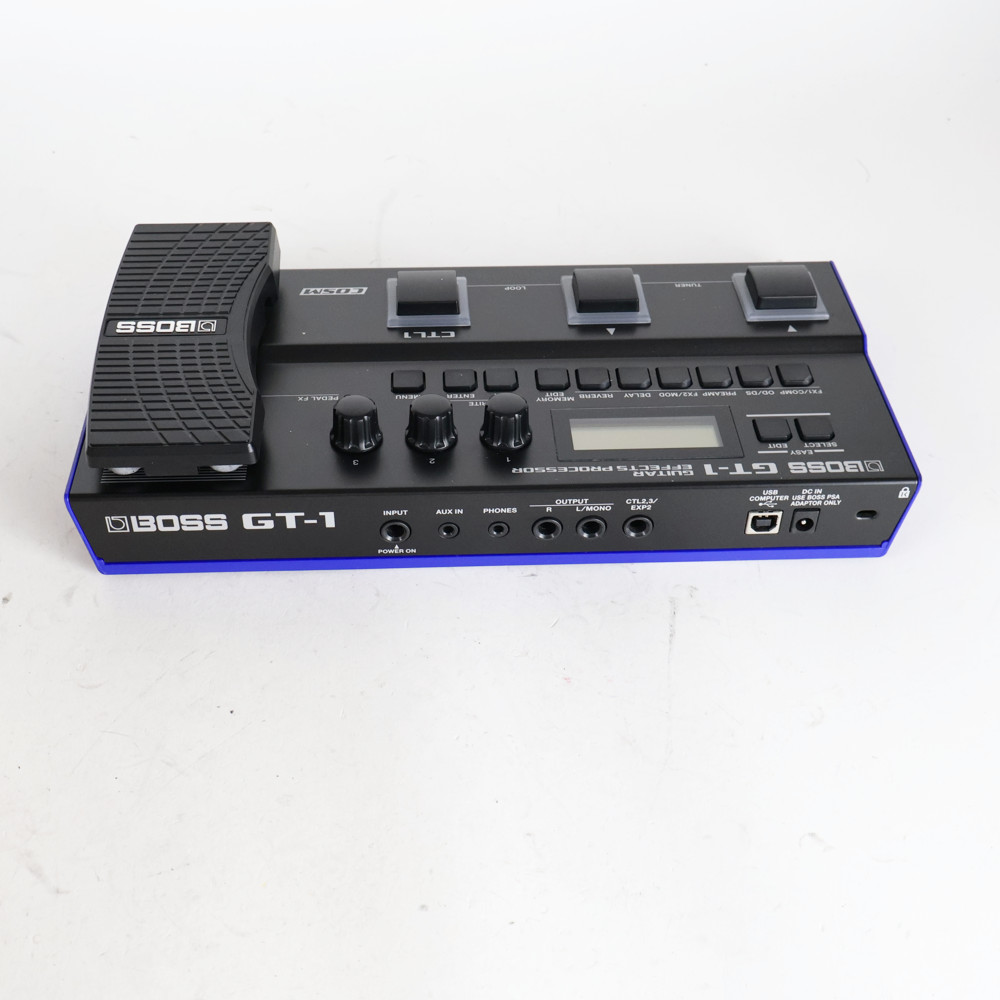 【中古】ボス マルチエフェクター BOSS GT-1 Guitar Effect Processor 側面
