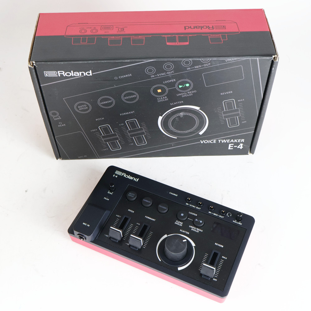 【中古】 ROLAND E-4 VOICE TWEAKER AIRA COMPACT ボーカル用エフェクター ボーカル用ルーパー