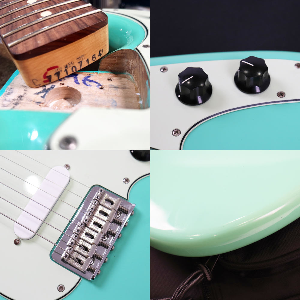【中古】 エレキギター Fender Player Duo-Sonic Pau Ferro Fingerboard Sea Foam Green 2022年製 フェンダー デュオソニック Duo Sonic 内部 傷