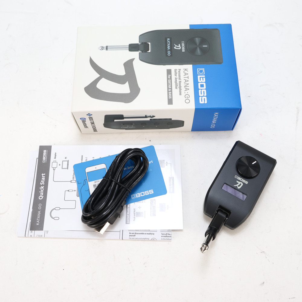 【中古】 ギターヘッドホンアンプ BOSS KTN-GO KATANA GO 第一世代 ギターアンプ エフェクター ボス