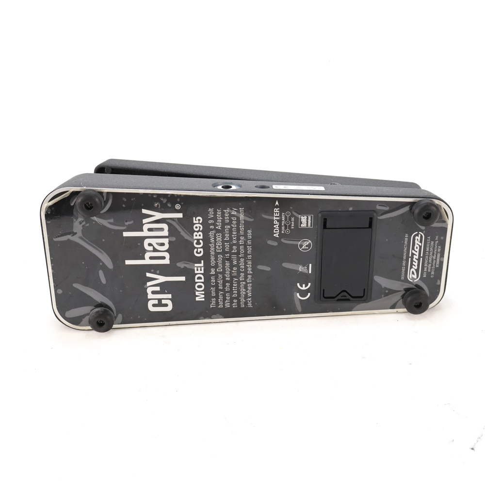 【中古】 ワウ エフェクター JIM DUNLOP Cry Baby GCB-95 ワウペダル 詳細画像